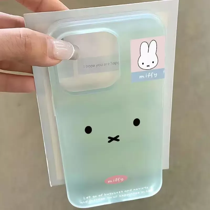Tech Accessories Iphone - Etui Przezroczyste Kawaii Chic Miffy Królik