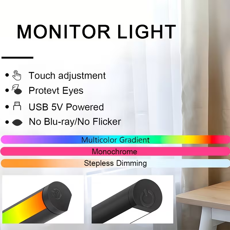 Monitor Light Bar - Listwa świetlna LED do monitora, CCT,