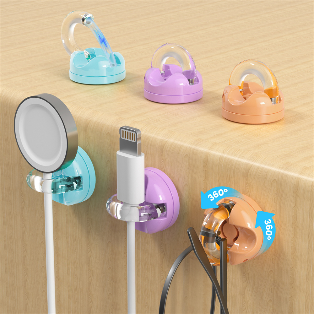 Tech Room Accessories - Organizer na kable magnetyczne, 6 sztuk,
