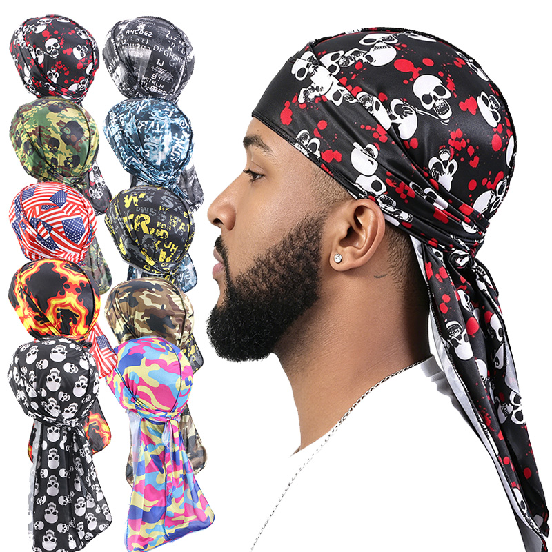 Tech Accessories For Men - 3 SZT. Modna czapka durag z
