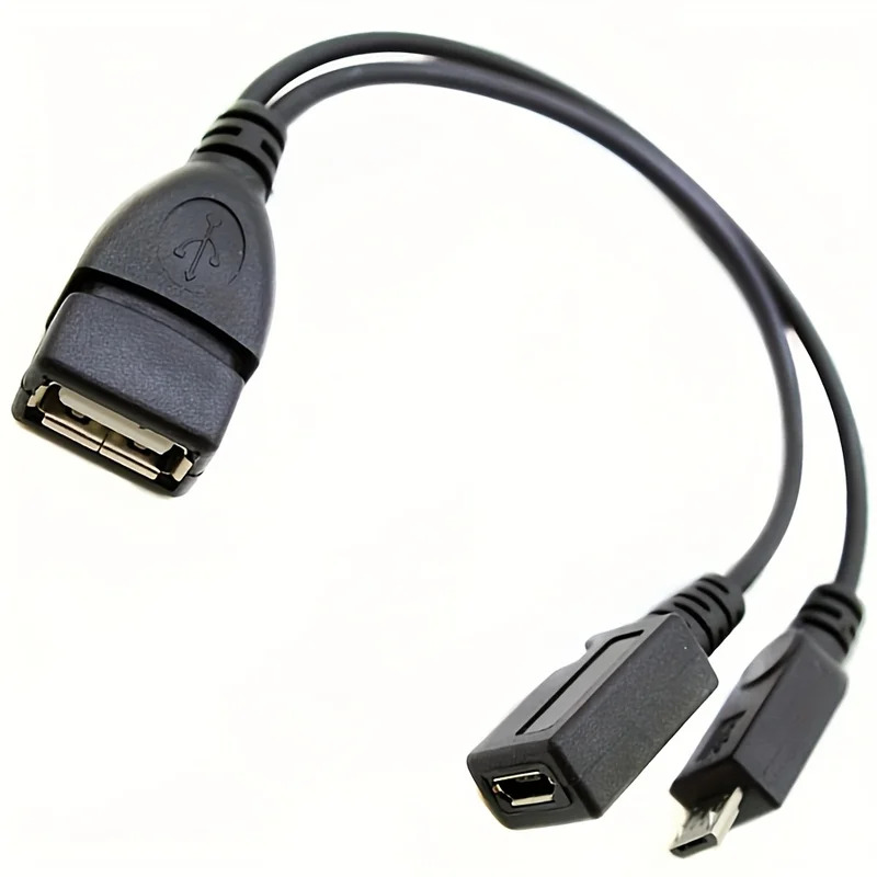 Tech Accessories Tablet - Adapter 2-w-1 OTG USB na Micro
