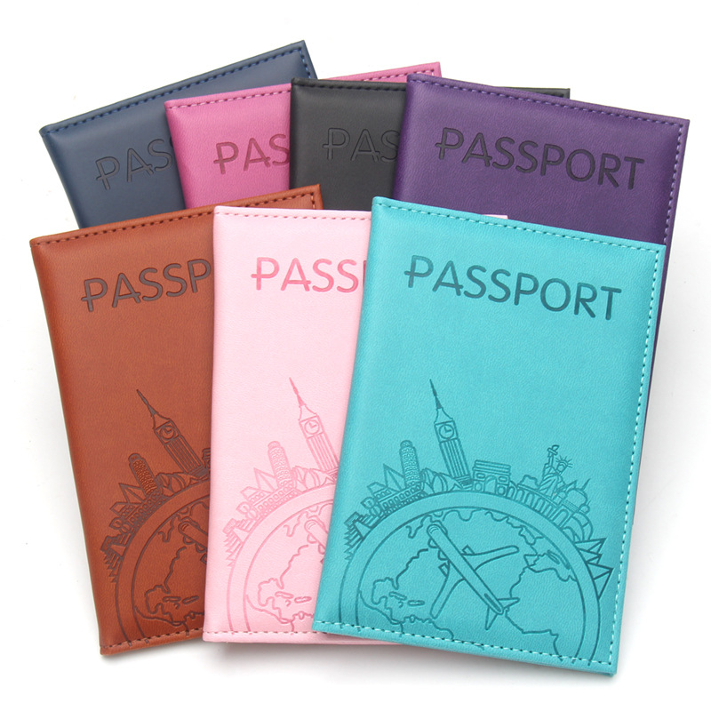 Tech Accessories Travel - Global Flight Skórzane etui na paszport