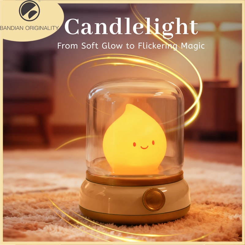 Tech Room Accessories - Mini Desktop LED Cute Night Lamp