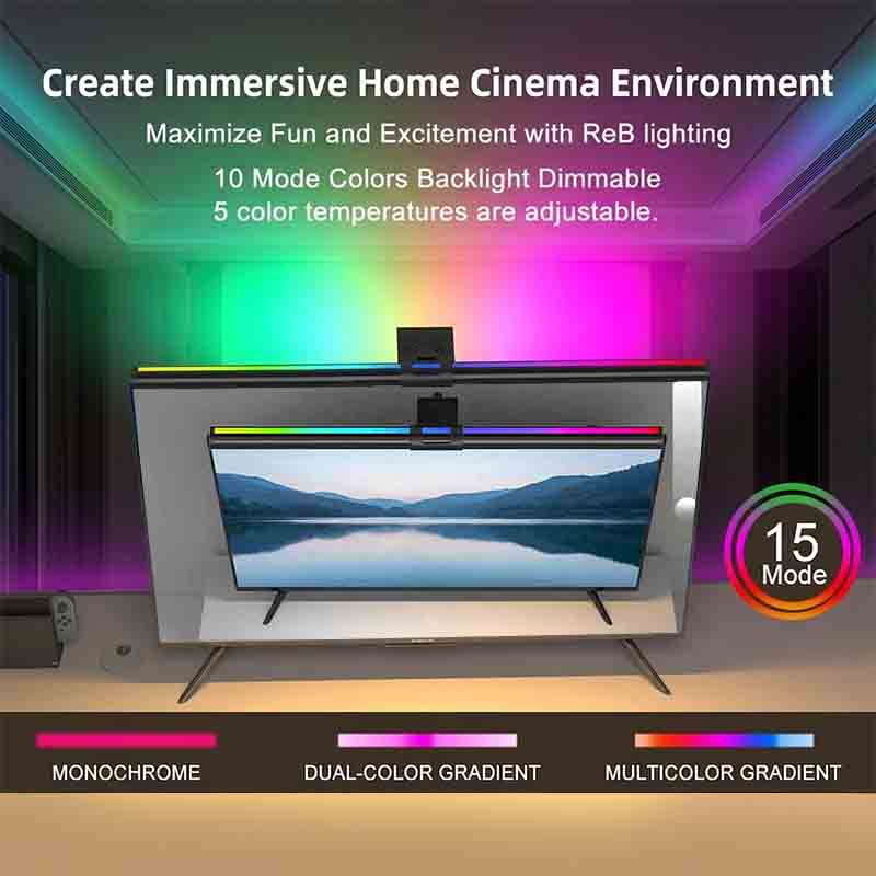Światło RGB 60/80cm, oświetlen – Monitor Light Bar recenzja i cena