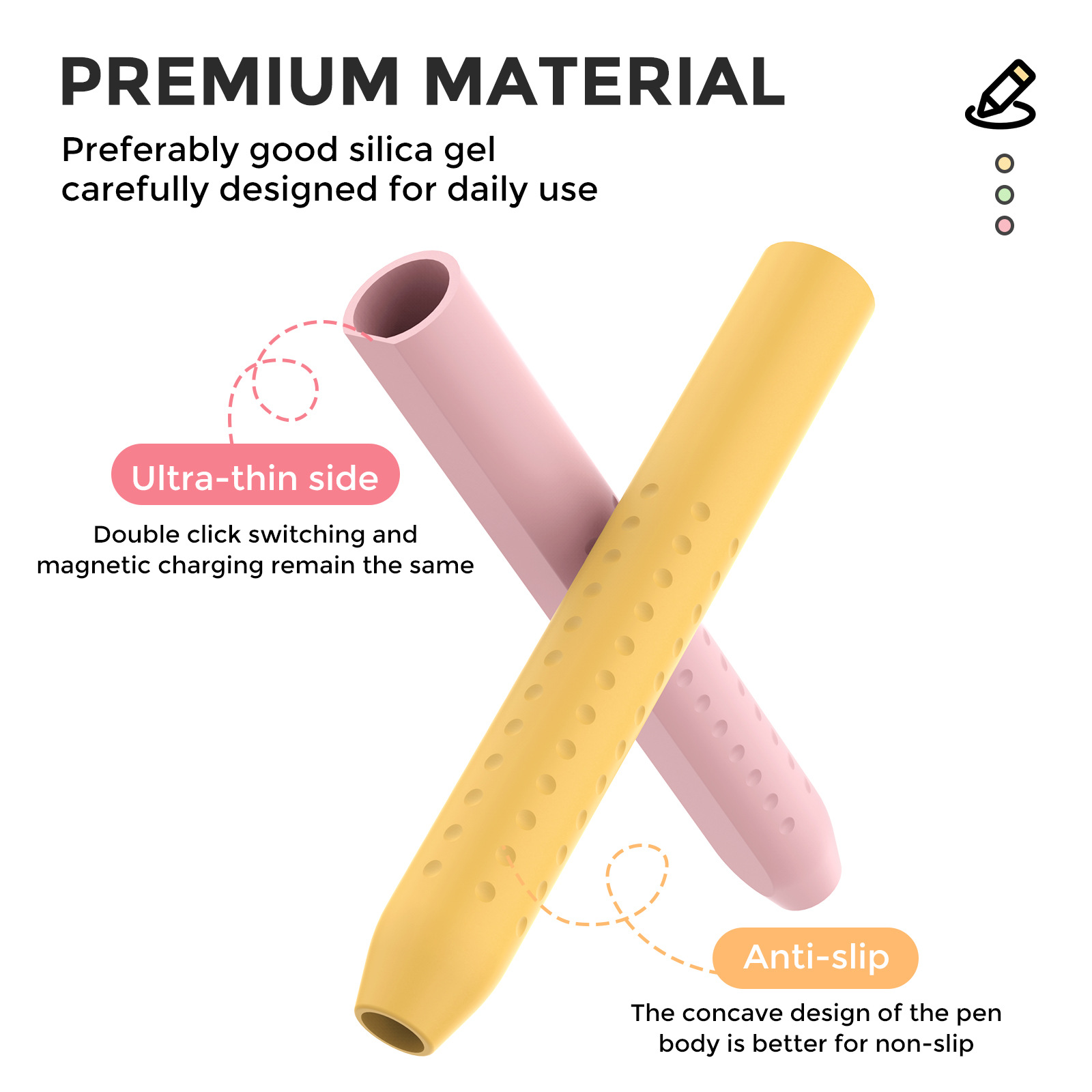 1PC Pokrowiec na rysik do Appl – Pen Holder Magnetic recenzja i cena