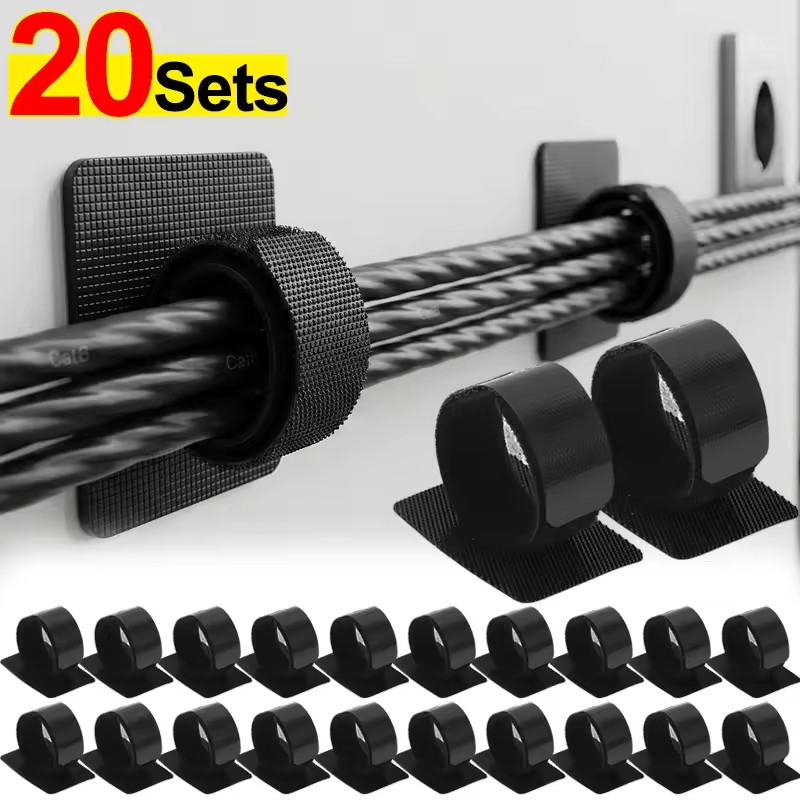 Samoprzylepne uchwyty na kable – Tech Room Accessories recenzja i cena