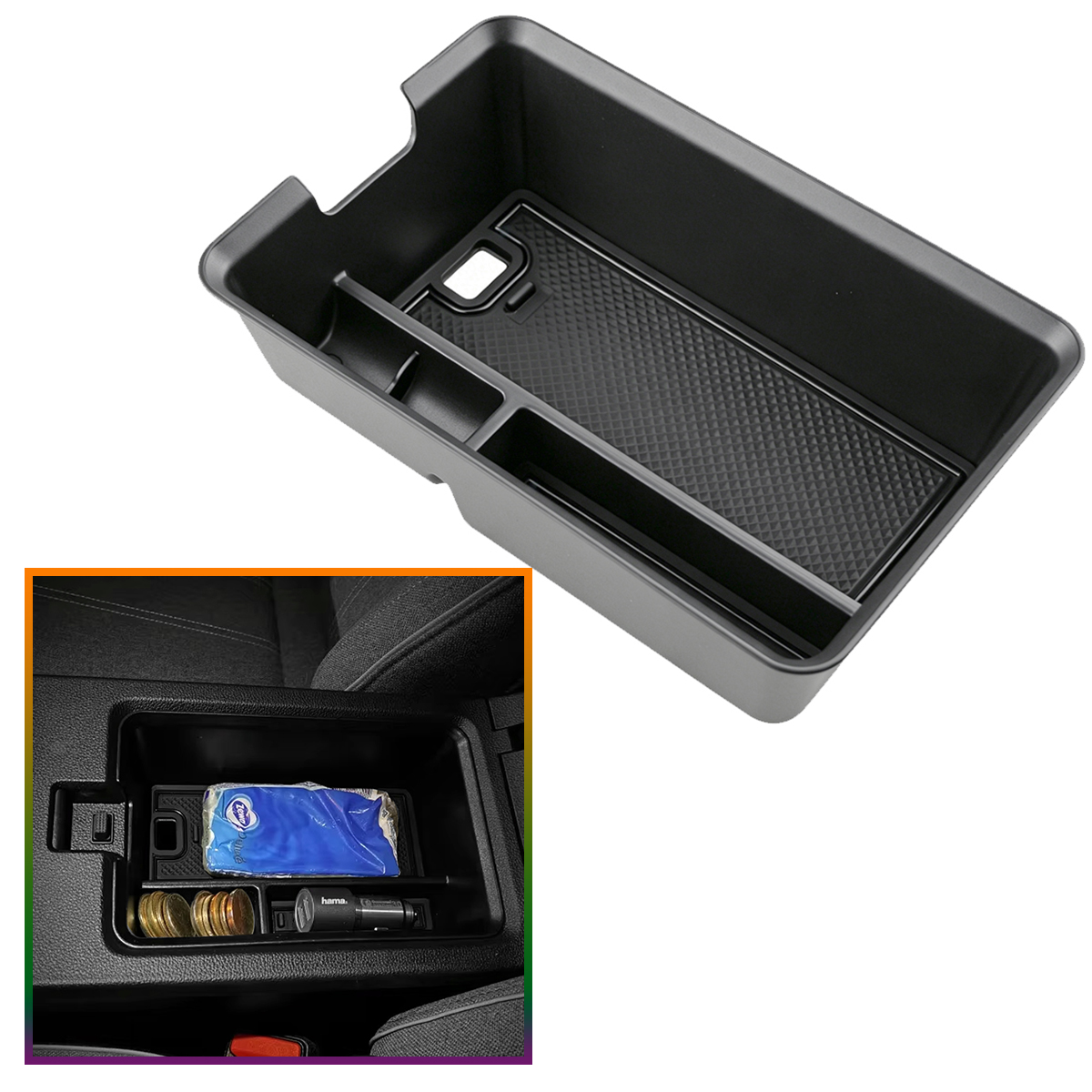 Schowek w podłokietniku do Ren – Tech Accessories Storage recenzja i cena