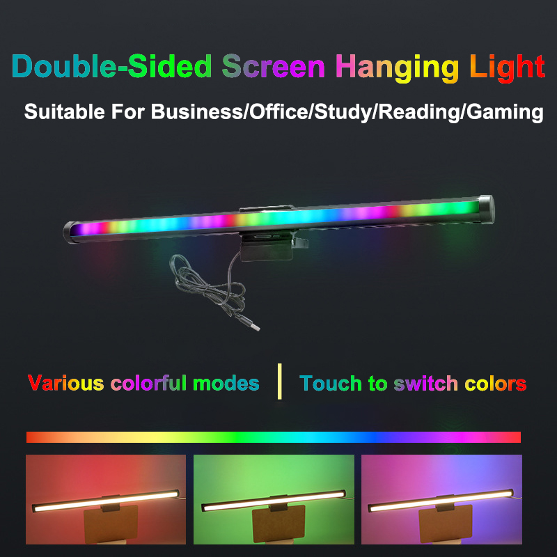 Lampa stołowa RGB 40 cm, lampk – Monitor Light Bar recenzja i cena